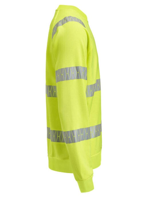 Jobman Sweatshirt Hi-Vis - Yellow