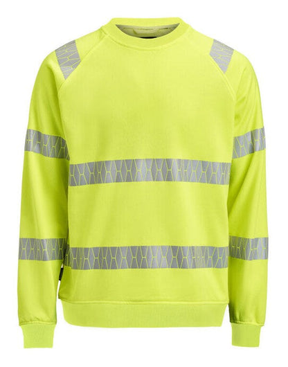Jobman Sweatshirt Hi-Vis - Yellow