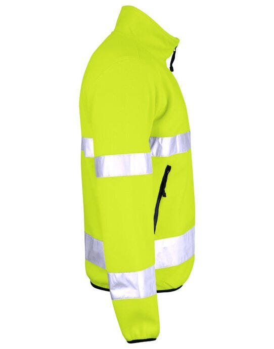 Jobman Fleece Jacket Hi-Vis - Yellow