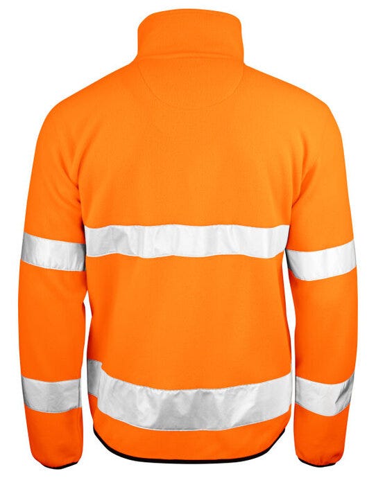 Jobman Fleece Jacket Hi-Vis - Orange