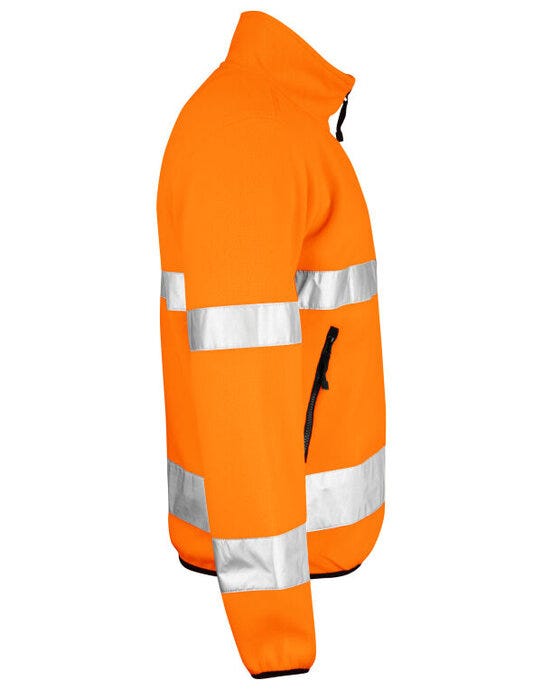 Jobman Fleece Jacket Hi-Vis - Orange