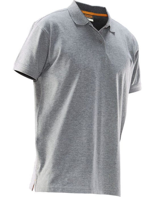Jobman Polo Shirt - Grey Melange