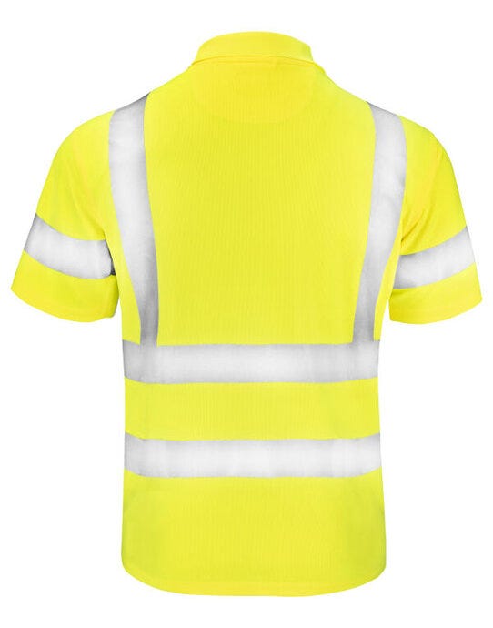 Jobman Polo Shirt Hi-Vis - Yellow