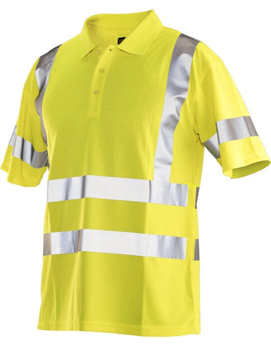 Jobman Polo Shirt Hi-Vis - Yellow
