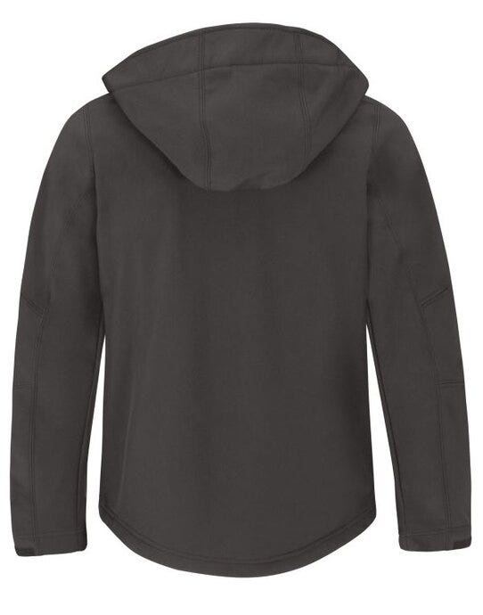 B&C Men's Hooded 3-Layer Softshell - Dark Grey