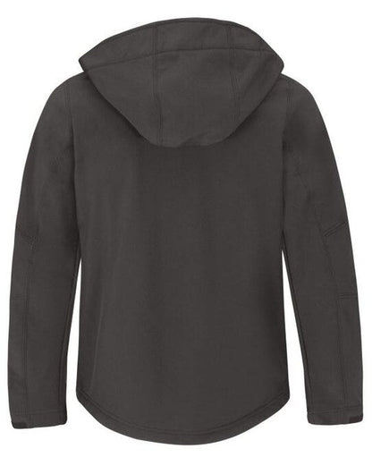 B&C Men's Hooded 3-Layer Softshell - Dark Grey