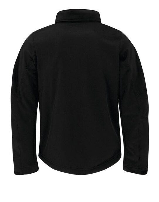 B&C Men's Hooded 3-Layer Softshell - Black