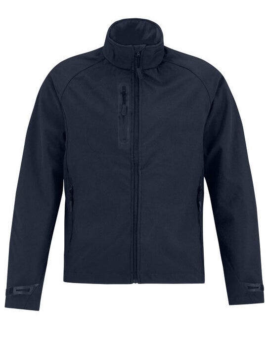 B&C Men's X-Lite 3-Layer Softshell - Navy