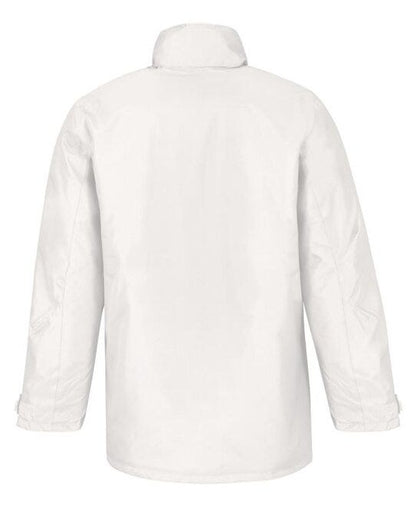 B&C Men Real+ MultiActivity Winter Parka - White