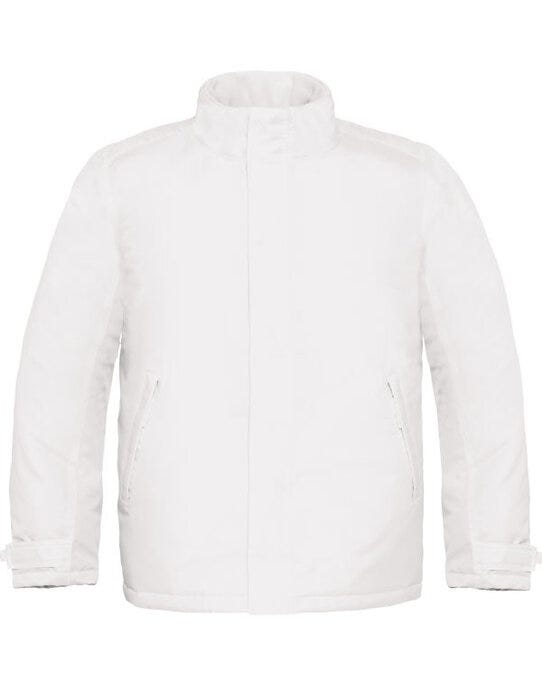 B&C Men Real+ MultiActivity Winter Parka - White