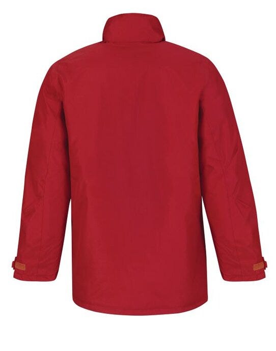 B&C Men Real+ MultiActivity Winter Parka - Deep Red