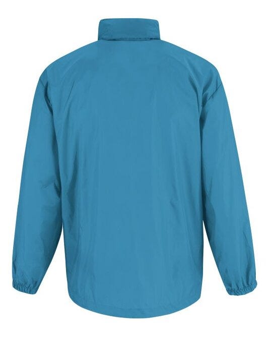 B&C Men's Sirocco Windbreaker Jacket - Atoll