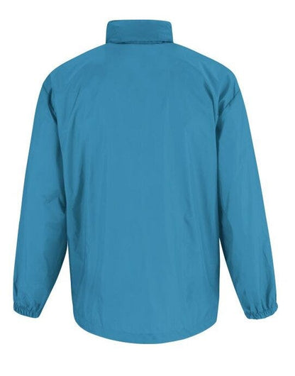 B&C Men's Sirocco Windbreaker Jacket - Atoll
