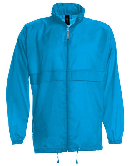 B&C Men's Sirocco Windbreaker Jacket - Atoll