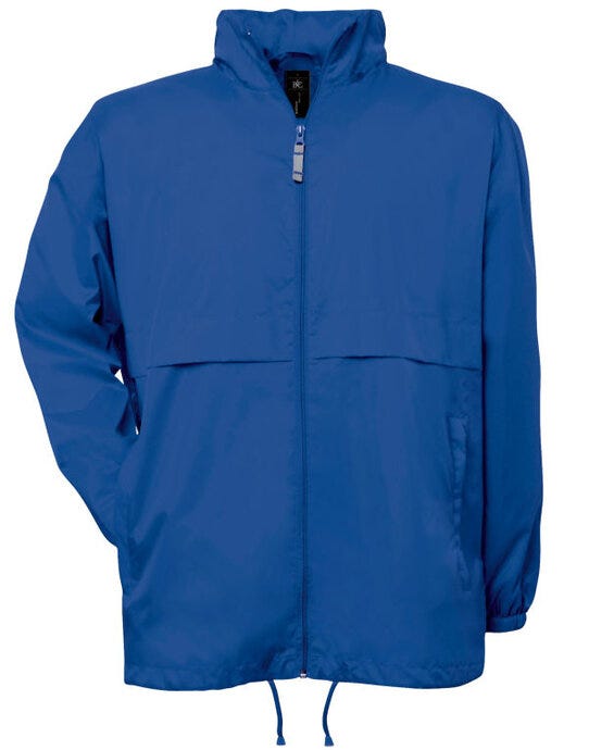 B&C Men's Air Windbreaker Jacket - Royal Blue