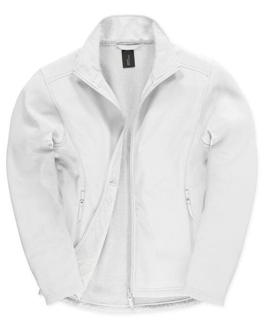 B&C ID.701 2-Layer Softshell Jacket - White