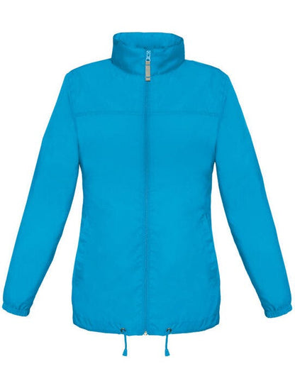 B&C Women's Sirocco Windbreaker Jacket - Atoll