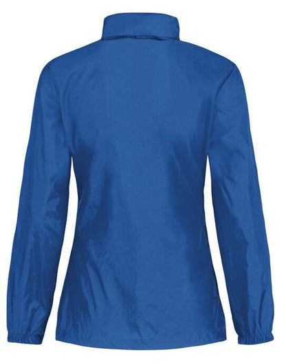 B&C Women's Sirocco Windbreaker Jacket - Royal Blue