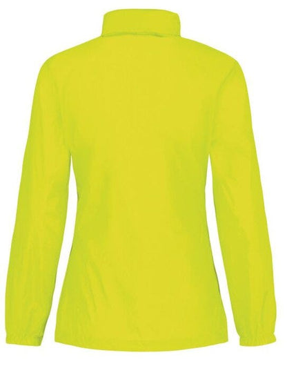 B&C Women's Sirocco Windbreaker Jacket - Ultra Yellow