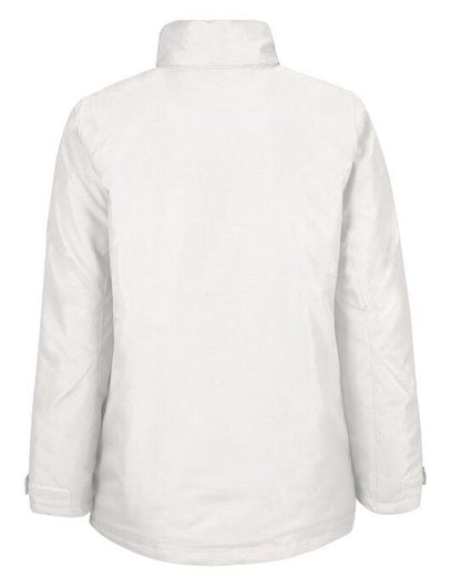 B&C Women's Real+ Heavy Weight Jacket - White