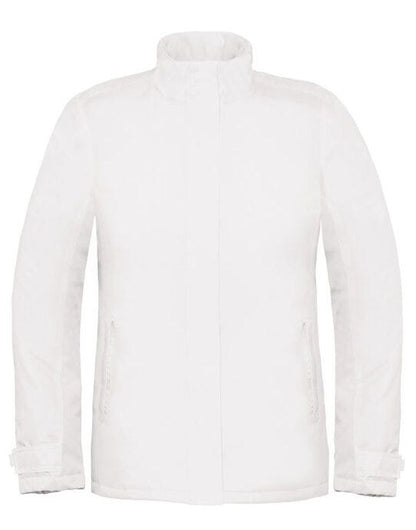 B&C Women's Real+ Heavy Weight Jacket - White