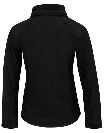 B&C Women's Hooded 3-Layer Softshell - Black
