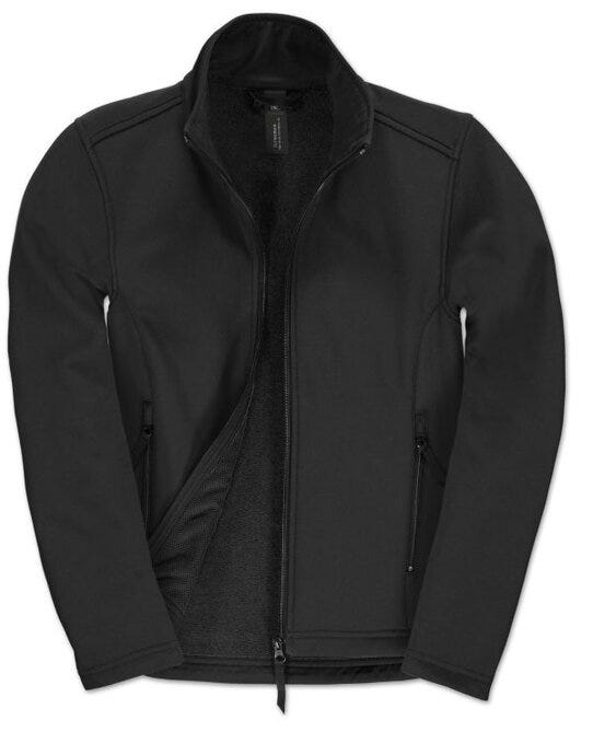 B&C ID.701 Womens 2-Layer Softshell Jkt - Black