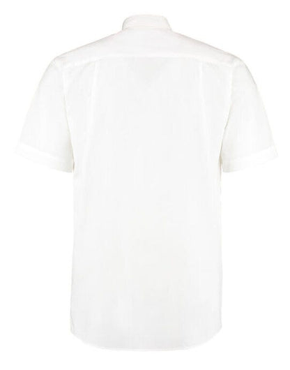 Kustom Kit Mens SS Workforce Shirt - White