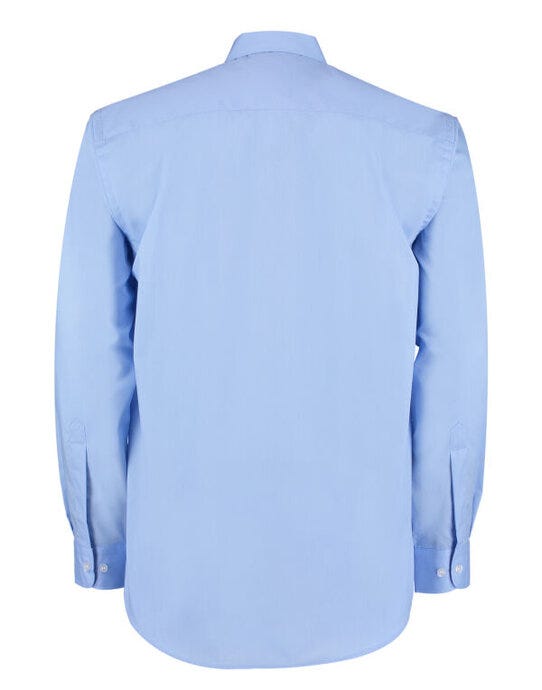Kustom Kit Men LS Classic Business Shirt - Light Blue