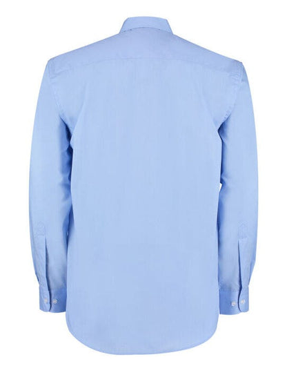 Kustom Kit Men LS Classic Business Shirt - Light Blue