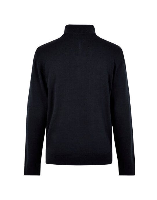 Kustom Kit Arundel 1/4 Zip Sweater - Navy
