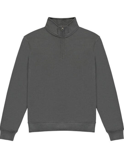 Kustom Kit Mens Regular 1/4 Zip Sweat - Dark Grey