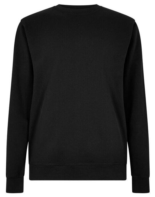 Kustom Kit Regular Fit Pique Sweatshirt - Black