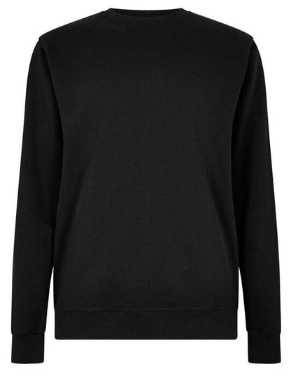 Kustom Kit Regular Fit Pique Sweatshirt - Black