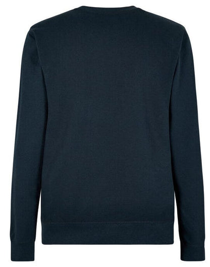 Kustom Kit Regular Fit Pique Sweatshirt - Navy