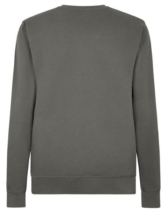 Kustom Kit Regular Fit Pique Sweatshirt - Dark Grey