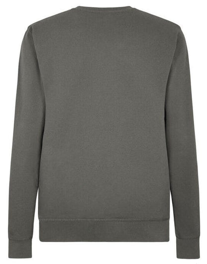 Kustom Kit Regular Fit Pique Sweatshirt - Dark Grey