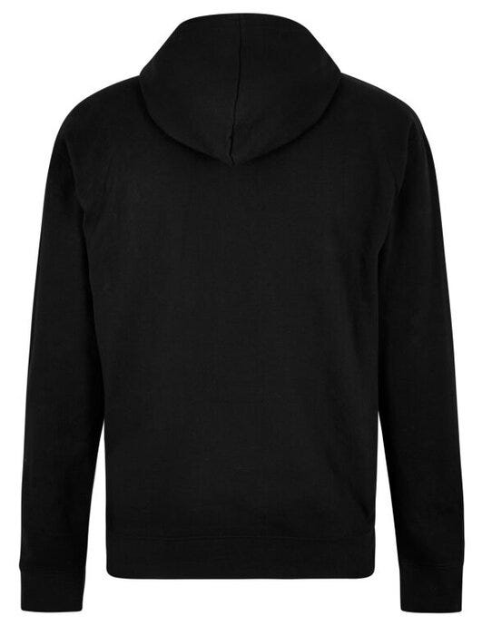 Kustom Kit Regular Fit Pique Hoodie - Black