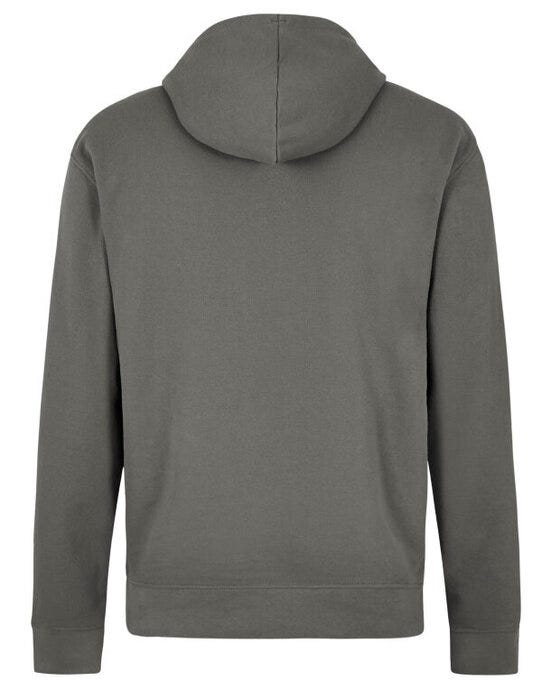 Kustom Kit Regular Fit Pique Hoodie - Dark Grey