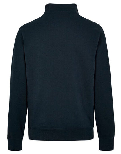 Kustom Kit 1/4 Zip Pique Sweatshirt - Navy