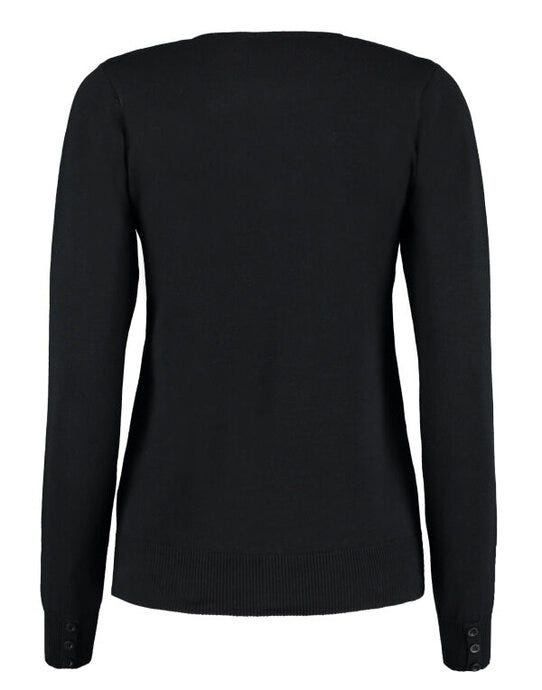 Kustom Kit Lady Arundel Crew Cardigan - Black