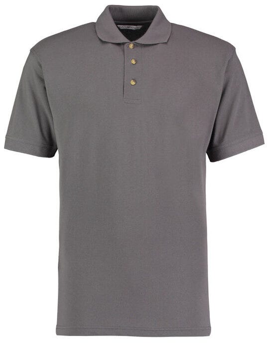 Kustom Kit Mens Workwear Superwash Polo - Charcoal