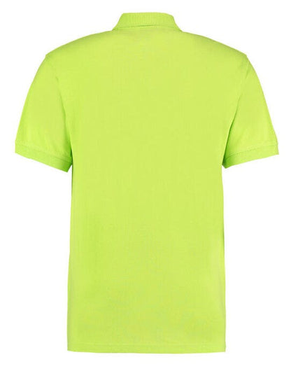 Kustom Kit Mens Workwear Superwash Polo - Lime