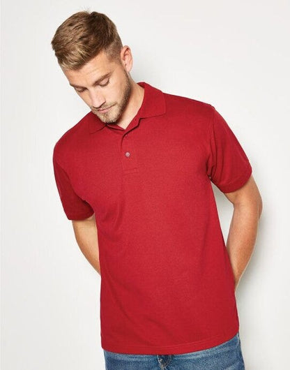Kustom Kit Mens Klassic Superwash Polo - Red