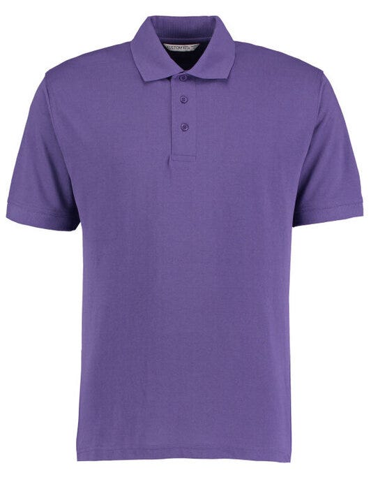 Kustom Kit Mens Klassic Superwash Polo - Purple