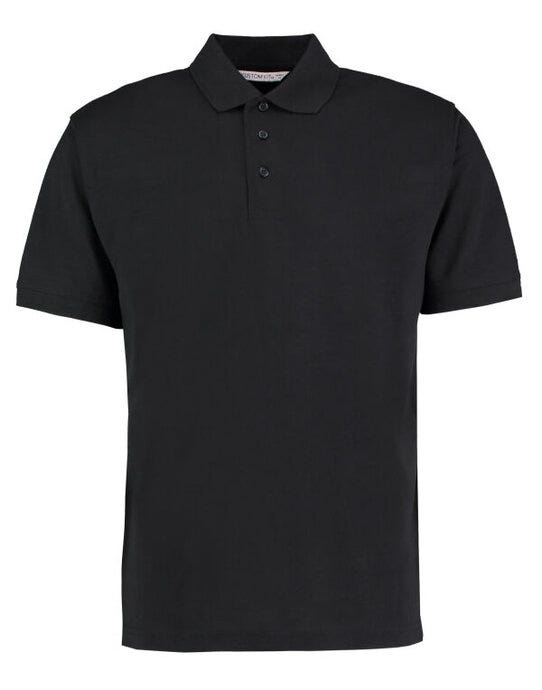 Kustom Kit Mens Klassic Superwash Polo - Black