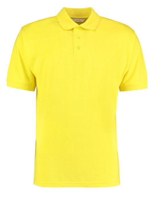 Kustom Kit Mens Klassic Superwash Polo - Canary