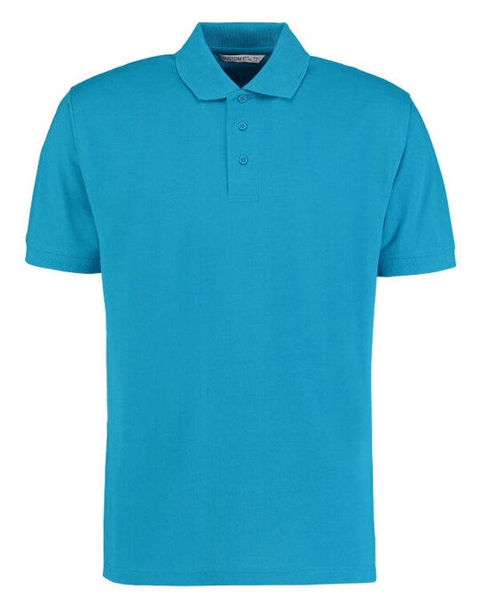 Kustom Kit Mens Klassic Superwash Polo - Turquoise