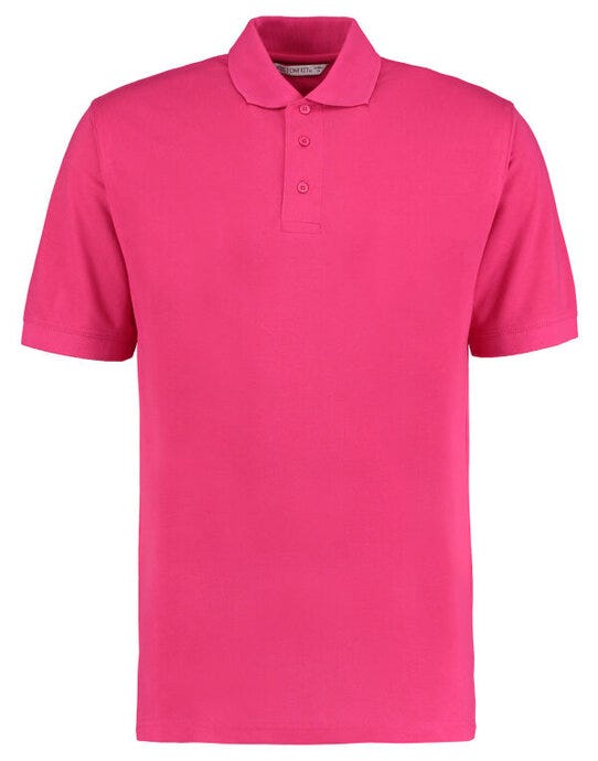 Kustom Kit Mens Klassic Superwash Polo - Raspberry