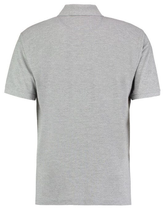 Kustom Kit Mens Klassic Superwash Polo - Heather Grey